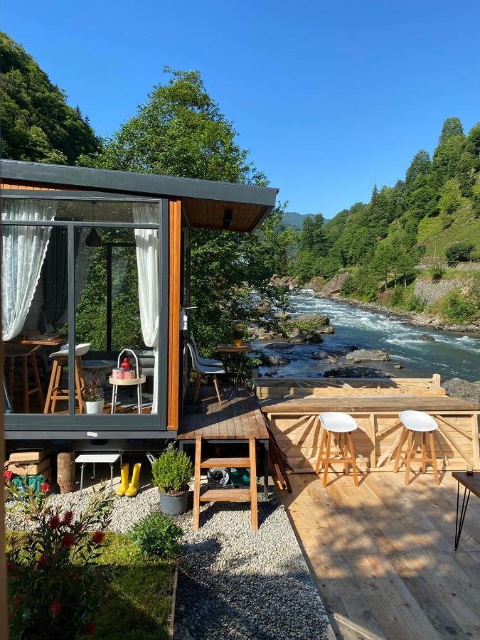 Vagona Tiny House Hotel Rize Exterior photo